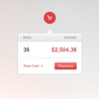 Shopping Cart Widget