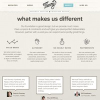 About Pages Design