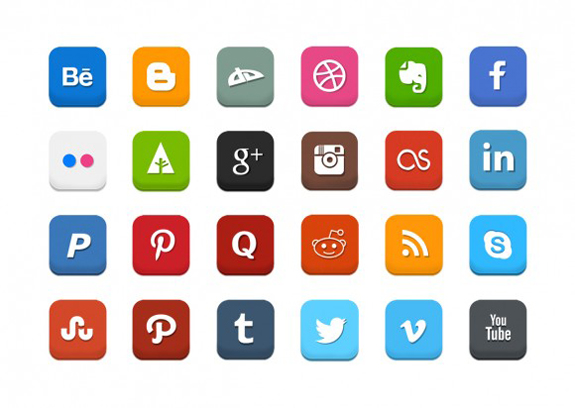 free-social-media-icon-set