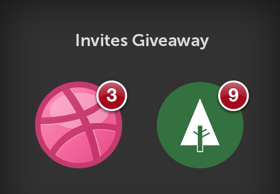 Giveaway: 3 Dribbble & 9 Forrst Invites