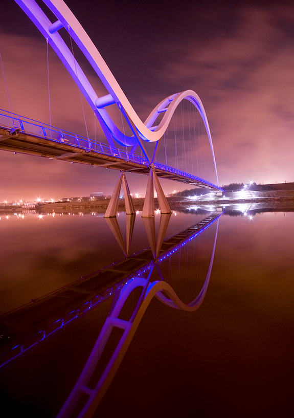 Infinity Bridge, Stockton-on-Tees, England