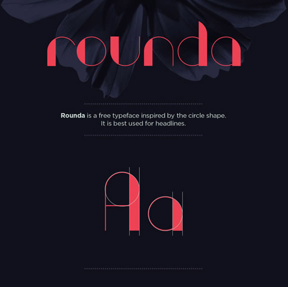 ROUNDA - Free Fonts