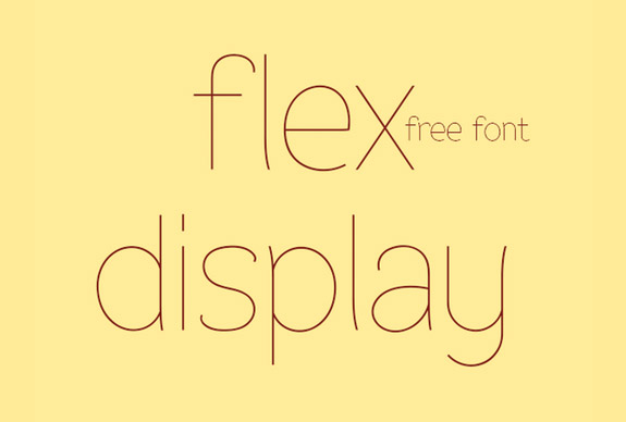 Flex - Free Font Download