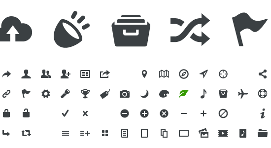 Entypo Free Icon Font