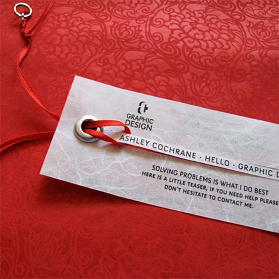 Modern Business Card Example