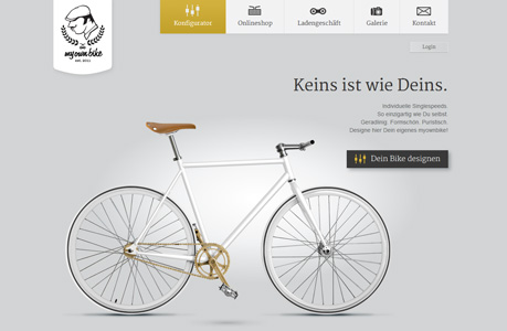 Bikes Website Design