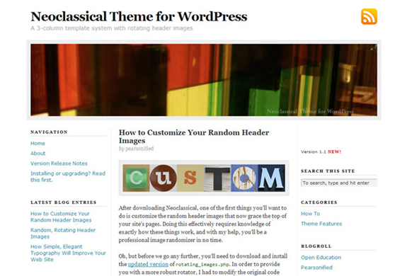 Grid Layout WordPress Theme