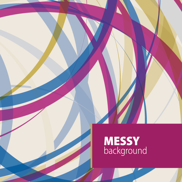 Messy Background Vector Graphic