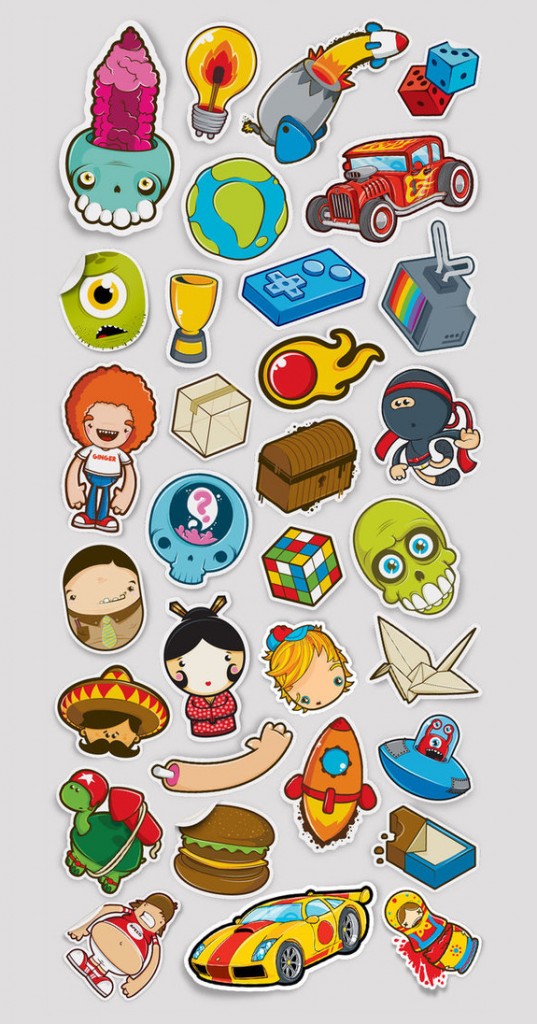 Cool Stickers Design Inspiration The Design Work