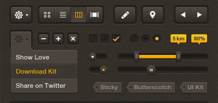 UI Kit - Free PSD Files Download