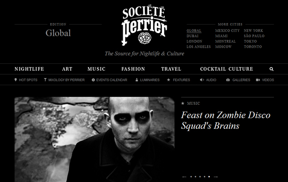 29 New Black & White Website Designs for 2013 - SpyreStudios