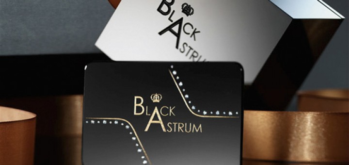 Black Astrum Business Card Design