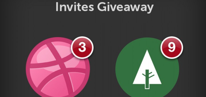 Giveaway: 3 Dribbble & 9 Forrst Invites